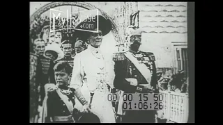 1896 Coronation of Tsar Nicholas II (Silent)