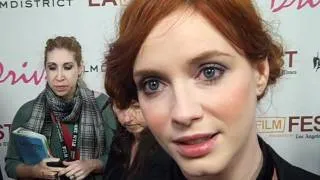 Christina Hendricks at the 'Drive' premiere