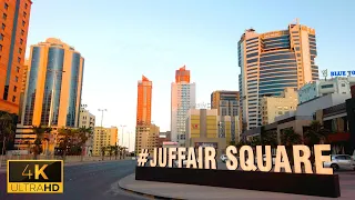 Juffair Awal Avenue | Manama Bahrain | Walking Tour 4K