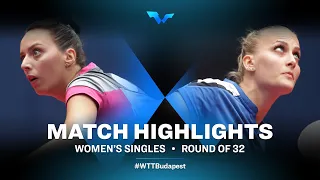 Andrea Todorovic vs Barbora Balazova | WTT Contender Budapest 2021 (R32)