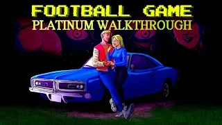 Football Game 100% Platinum Walkthrough | Trophy & Achievement Guide
