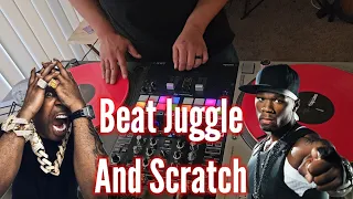 Beat Juggling and Scratching | 50 Cent | Busta Rhymes | Turntablism | Hiphop