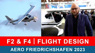 FLIGHT DESIGN F2 & F4 | AERO FRIEDRICHSHAFEN 2023