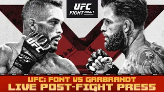 UFC Vegas 27 Press Conference: Font vs. Garbrandt