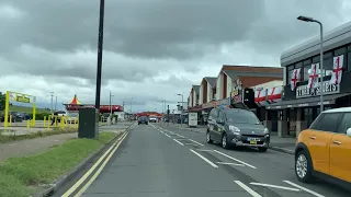 Canvey Island To London Drive Views 4K || England UK