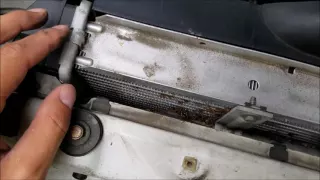 BMW E36 Coolant System Rebuild Part 1 of 5 Radiator Removal