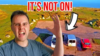 The WORST Thing about VAN LIFE 😡 I Was ANGRY! Mini Camper Van Stealth Camping