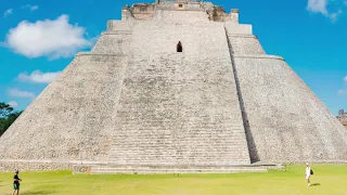 Uxmal   die gosse Mayastadt in Yucatan Mexiko