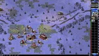 Red Alert 2  - Great  Britain vs 7 Easy Enemies (Brutal AI)