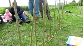 Hurdle Making Demonstration by Alan of Natural England