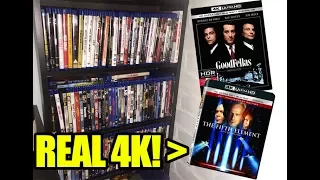 Bluray Collection update! New Real 4ks! (July 2017)