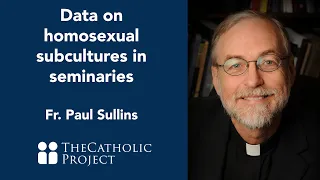 Sullins: Data on homosexual subcultures at the seminary