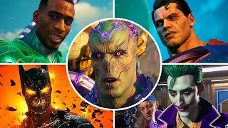 Suicide Squad: Kill the Justice League - All Boss Fights & Ending + Secret Joker Ending | 4K 60FPS