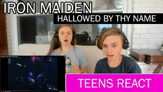 Teens Reaction - Iron Maiden ( Hallowed Be Thy Name ) - Live