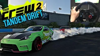 The Crew 2 Drift Gameplay: Tandem Drift Attempt With Logitech G29