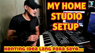 Basic home studio setup idea (tagalog)