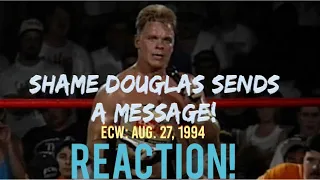 SHANE’S TORCH OF A NEW AGE! Shane Douglas Sends a Message ECW: Aug. 27, 1994 Reaction!