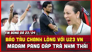 🔴Tin bóng đá 23/04 | Báo Tàu chạnh lòng nhìn U23 Việt Nam 'đá đùa' với Uzbekistan