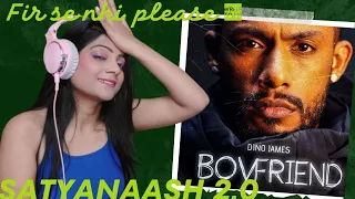 Dino James - Boyfriend Part 1 ft. Benafsha Soonawalla | Music Prod. By @BluishMusic | REACTION