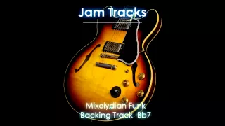 Mixolydian Funk Guitar Backing Track