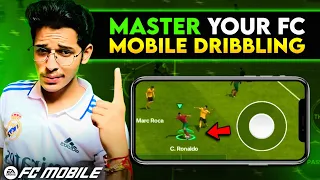 DRIBBLE LIKE A PRO🔥! DRIBBLING TUTORIAL FOR FC MOBILE 24