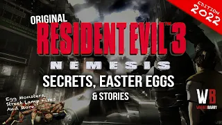 Resident Evil 3 Nemesis Easter Eggs, Secrets & More (Original Version) | 2022 EDITION!!!