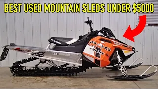 Best Used Mountain Sleds for UNDER $5000!