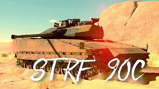 War Thunder: Strf 90C adventures (RB montage)