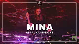 Mina at Sauna Sessions by Ritter Butzke