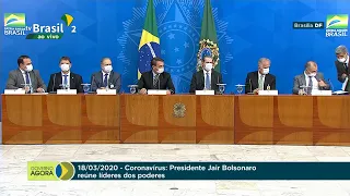 Estamos #AoVivo: Coletiva de Imprensa do presidente Jair Bolsonaro