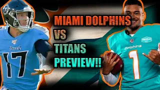 Future Vs Past! Miami Dolphins Vs Tennessee Titans Preview!! | NFL Week 17 | @1KFLeXin |