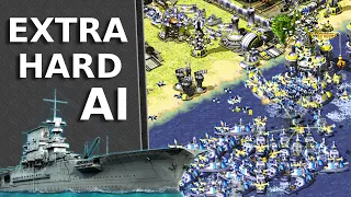 Red Alert 2 | Extra Hard AI | Navy Battle - The Allies Turn | 6 vs 2