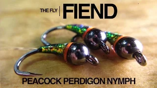Peacock Perdigon Euro Nymph Fly Tying Tutorial | The Fly Fiend.
