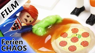 Playmobil Film Deutsch - JULIAN ISST ZUVIEL IN DER PIZZERIA? PACKEN FÜR URLAUB! Ferienchaos