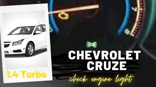 Chevrolet Cruze Check Engine Light On