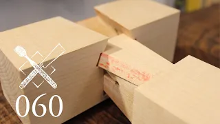 Joint Venture Ep.60: Sumiyoshi double tenon (Japanese Joinery)