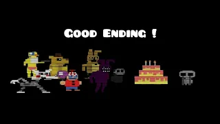 FNAF 3 Passing on the good ending | ФНАФ 3 Прохождение на хорошую концовку