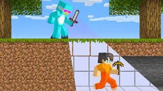 Speedrunner VS Hunter, But I Use XRAY (Minecraft)