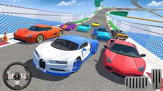 superhero gt car stunt master 3d simulator - mega ramp car stunt racing games - Android gameplay