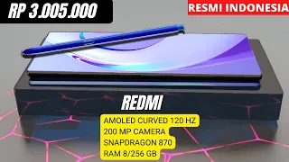 BARU RILIS LANGSUNG LUDES!! RAM 8/256 GB, SNAPDRAGON 870, 200 MP - HP 3 JUTAAN TERBAIK & BARU 2023