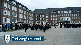 "Frei weg" German naval march from 1885 performed by the German army