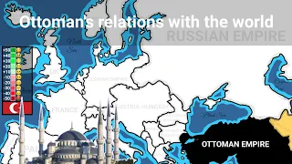 Relations between Ottoman Empire and other countries of the world (before ww1)