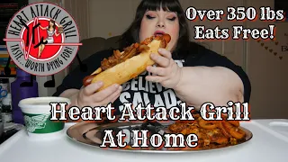 Heart Attack Grill At Home Mukbang