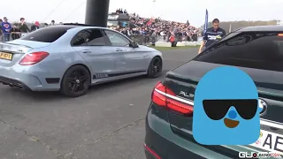 BMV B7 BIturbo  VS C63S AMG VS Audi Rs6