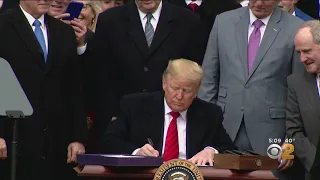 President Trump Signs Trade Deal With Canada, Mexico
