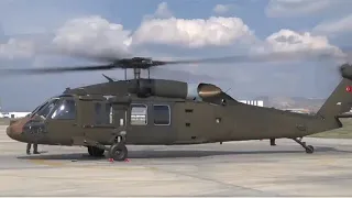 Helicopter - UH/60 Blackhawk Engines Start and Takeoff