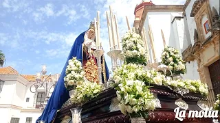 Procesión Extraordinaria Mª Stma de la Salud (La Sed).  Sanlúcar de Barrameda, 12 de junio de 2022.