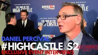 Daniel Percival Interviewed at The Man in the High Castle Season 2 Premiere #HighCastle