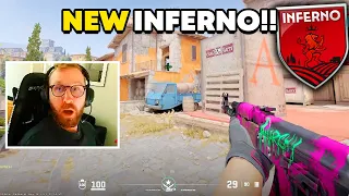 OLOFMEISTER REACTS & PLAYS HIS FIRST GAME ON THE NEW INFERNO IN CS2!!