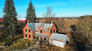 Forgotten ABANDONED 1890s Gothic Revival farmhouse